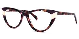 Freren Braun-Tortoise Cateye Brille1