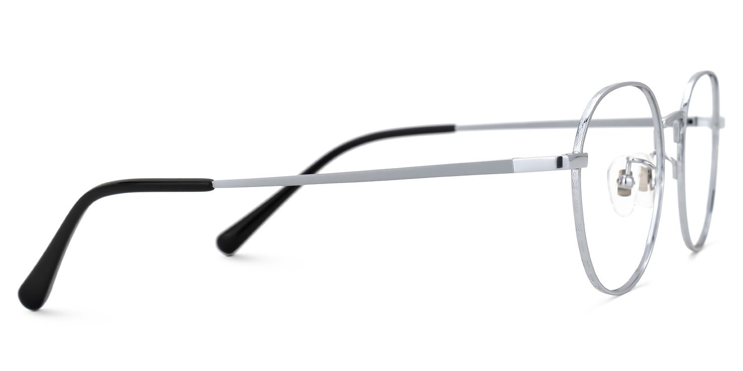 Abeni Silber Rund Brille2