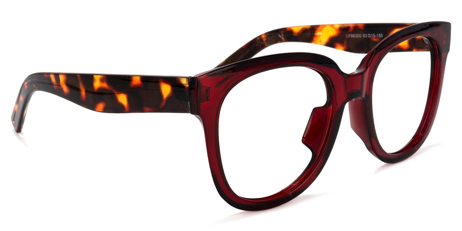 Harell Braune Quadratische Brille2