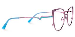 Jona Lila Blau Cateye Brille3