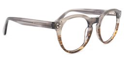 Ryleigh Grau Rund Vollrand  Brille2