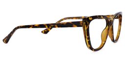 Qamar Gelb-Tortoise Cateye Brille3