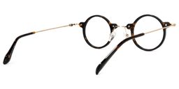 Sharde Tortoise Runde Brille3