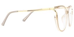 Xena Beige Cateye Brille3