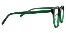 Walter Grün Klar Rund Brille2