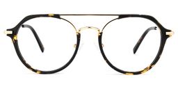Sallie Tortoise Rund Brille0
