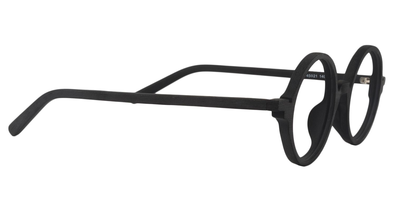 Aloysius Schwarze Runde Brille4