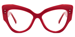 Keanu Rot Cateye Brille0