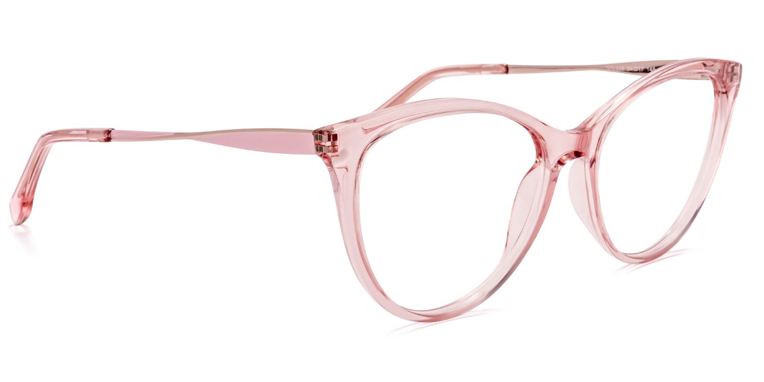 Frances Rosa Klar Cateye Brille2