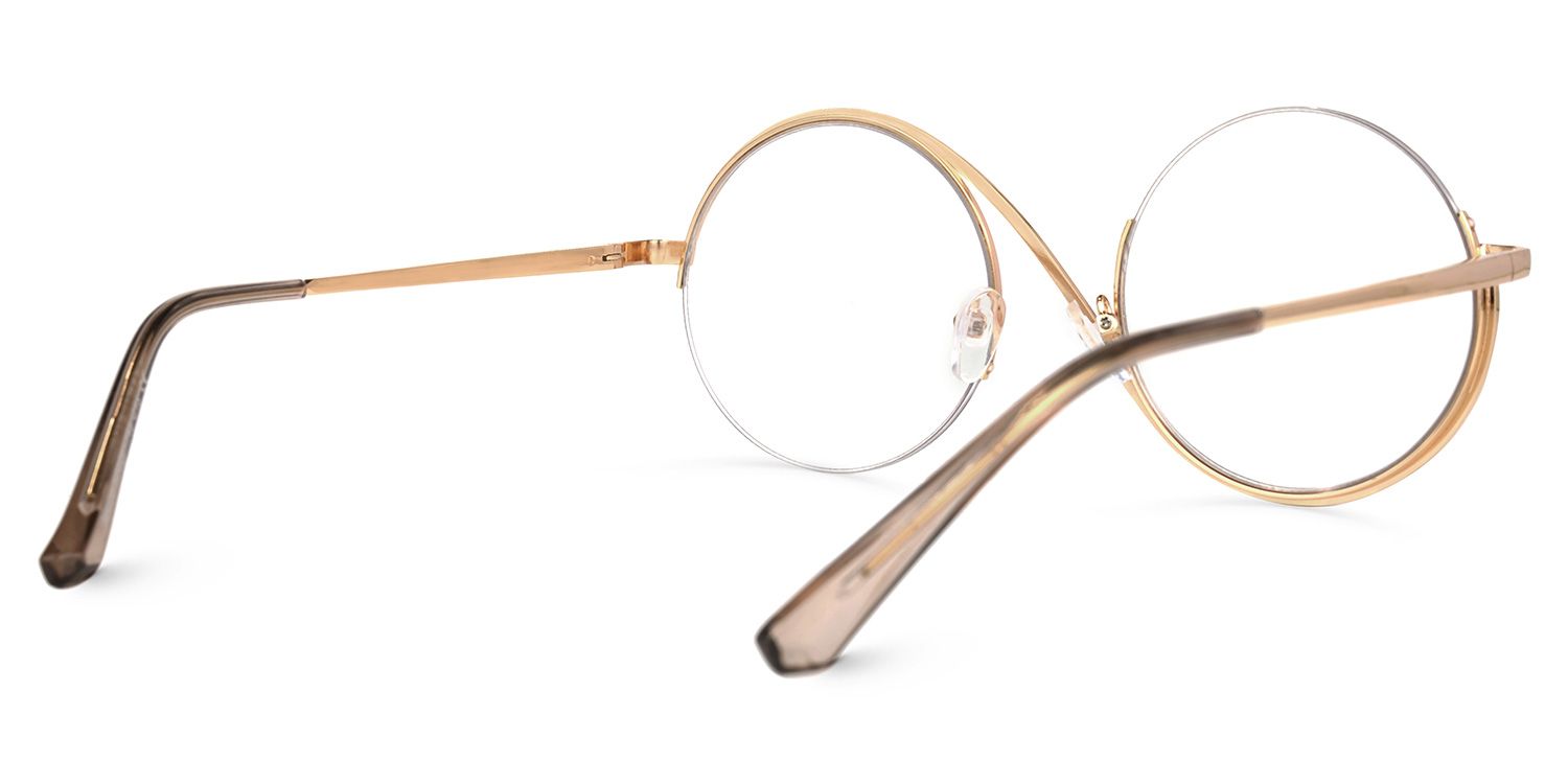 Alina Schwarz-Tortoise Rund Wicked Brille2