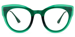 Demetrius Grün Cat Eye Brille0