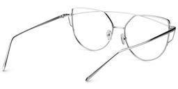 Selina Silber Cateye  Brille4