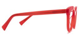 Fairy Rote Cateye Brille3
