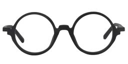 Aloysius Schwarze Runde Brille0
