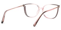 Walden Braun-Rosa Quadratisch Brille3