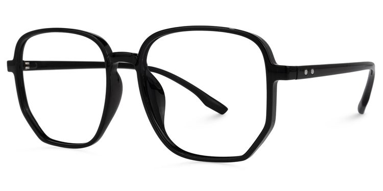 Thaddeus Schwarz Geometrisch Brille