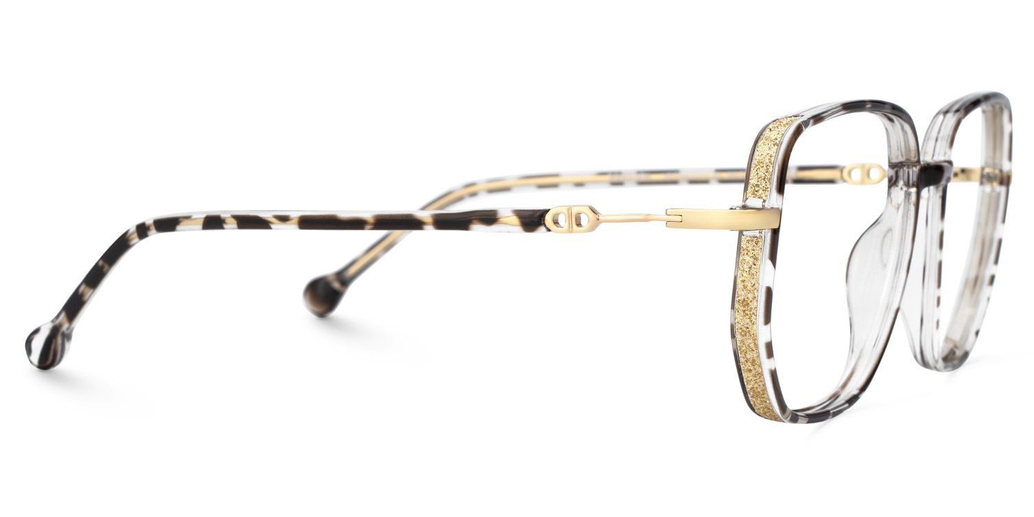 Joana Tortoise Geometrisch TR90 Brille3