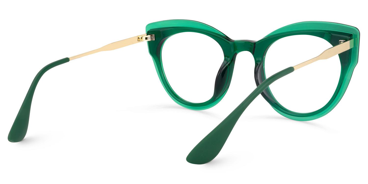 Demetrius Grün Cat Eye Brille4