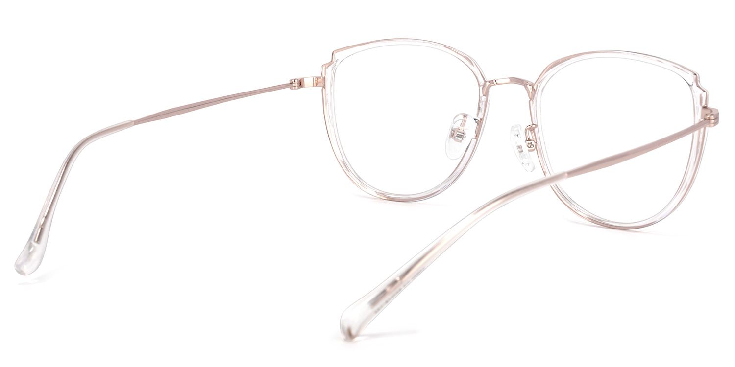 Reagan Gold Cateye Brille4