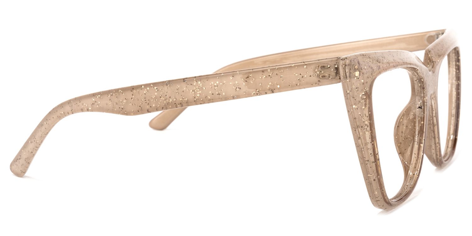 Phillip Beige Cateye Brille3