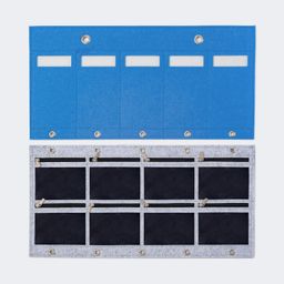 praktische blaue Klassen Hängende Taschen2