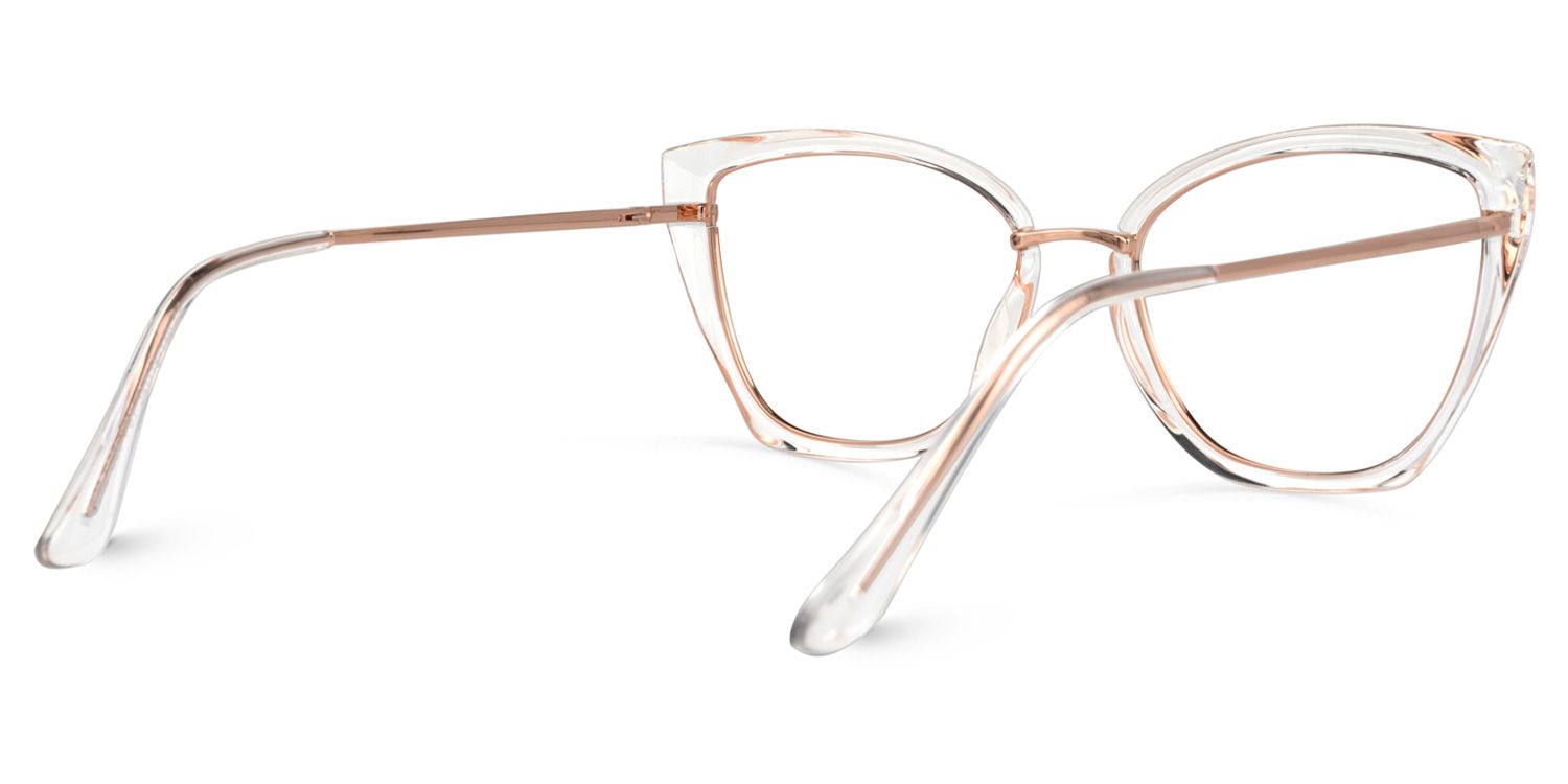 Montalvo Klar Cateye Brille2