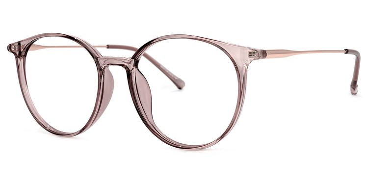 Ohnicio Lila Rund Brille