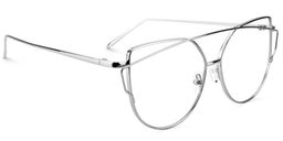 Selina Silber Cateye  Brille2