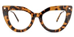 Garbo Braun-Tortoise Cateye Brille0