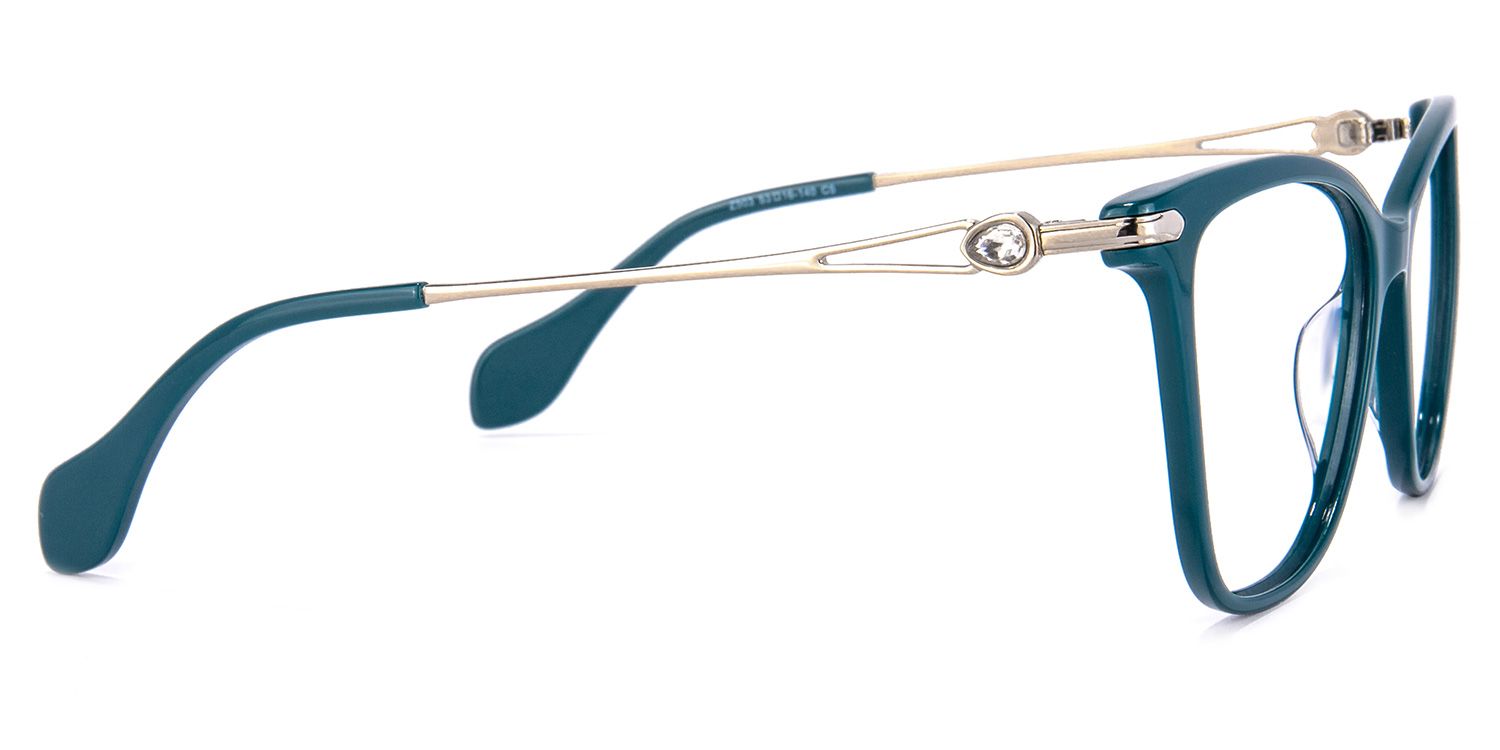 Westley Grün Schmetterling-Form Brillen3