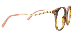 Keshawn Gelb-Tortoise Rund Brille3