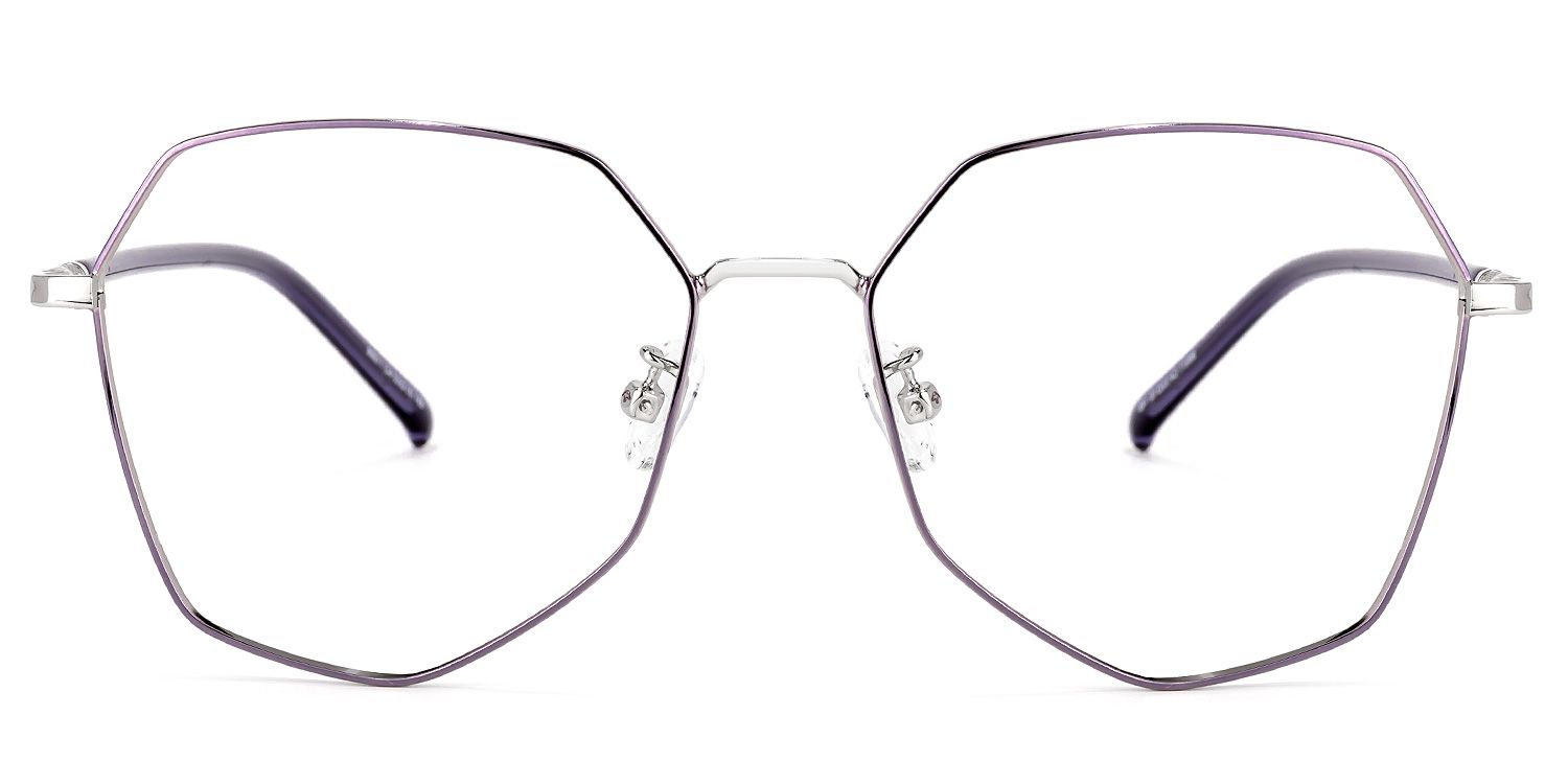 Joo Lila Geometrisch Brille0