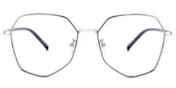 Joo Lila Geometrisch Brille0