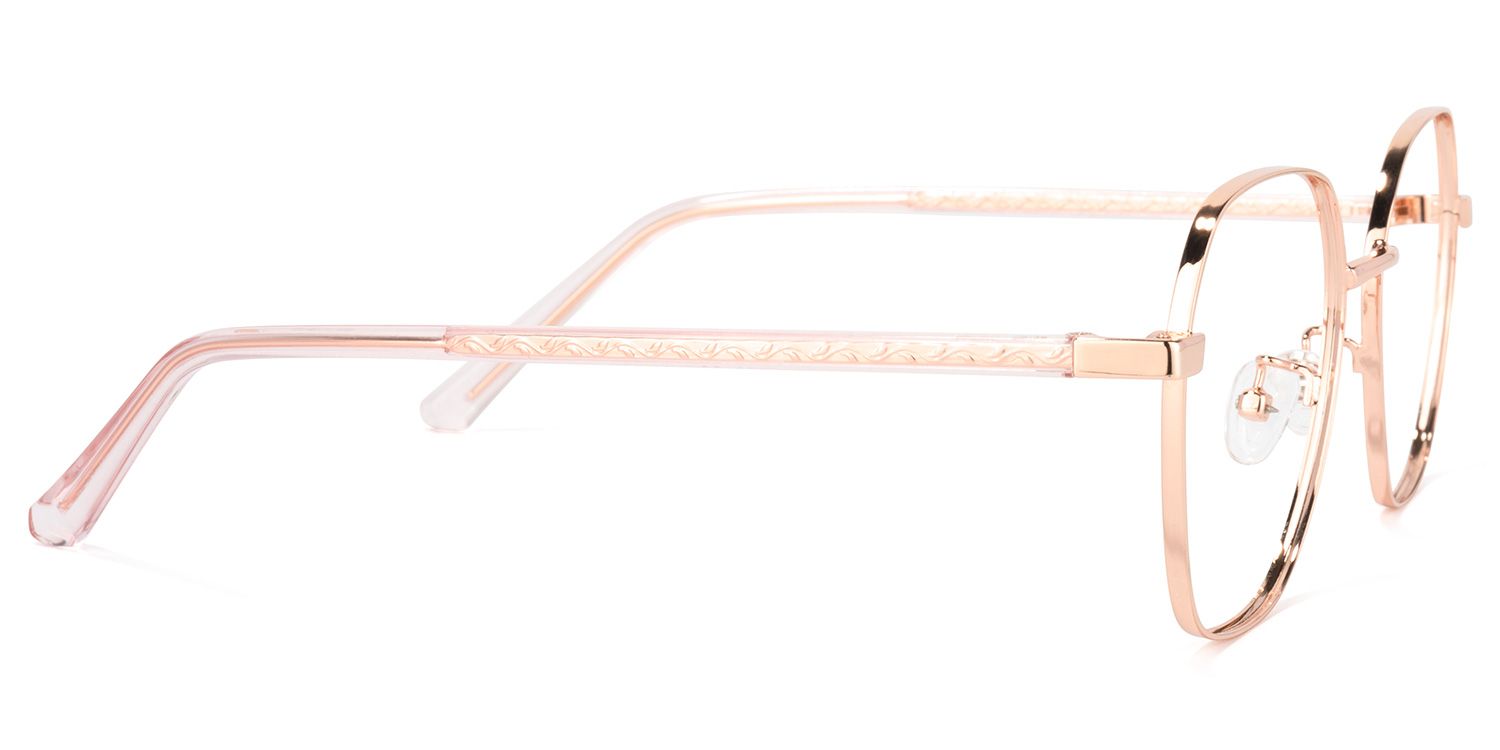 Perry Gold Geometrisch Brille2