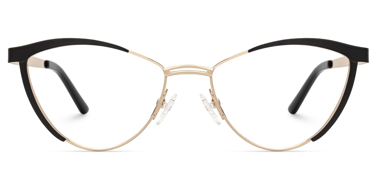 Sydney Schwarz Cat Eye Brille0