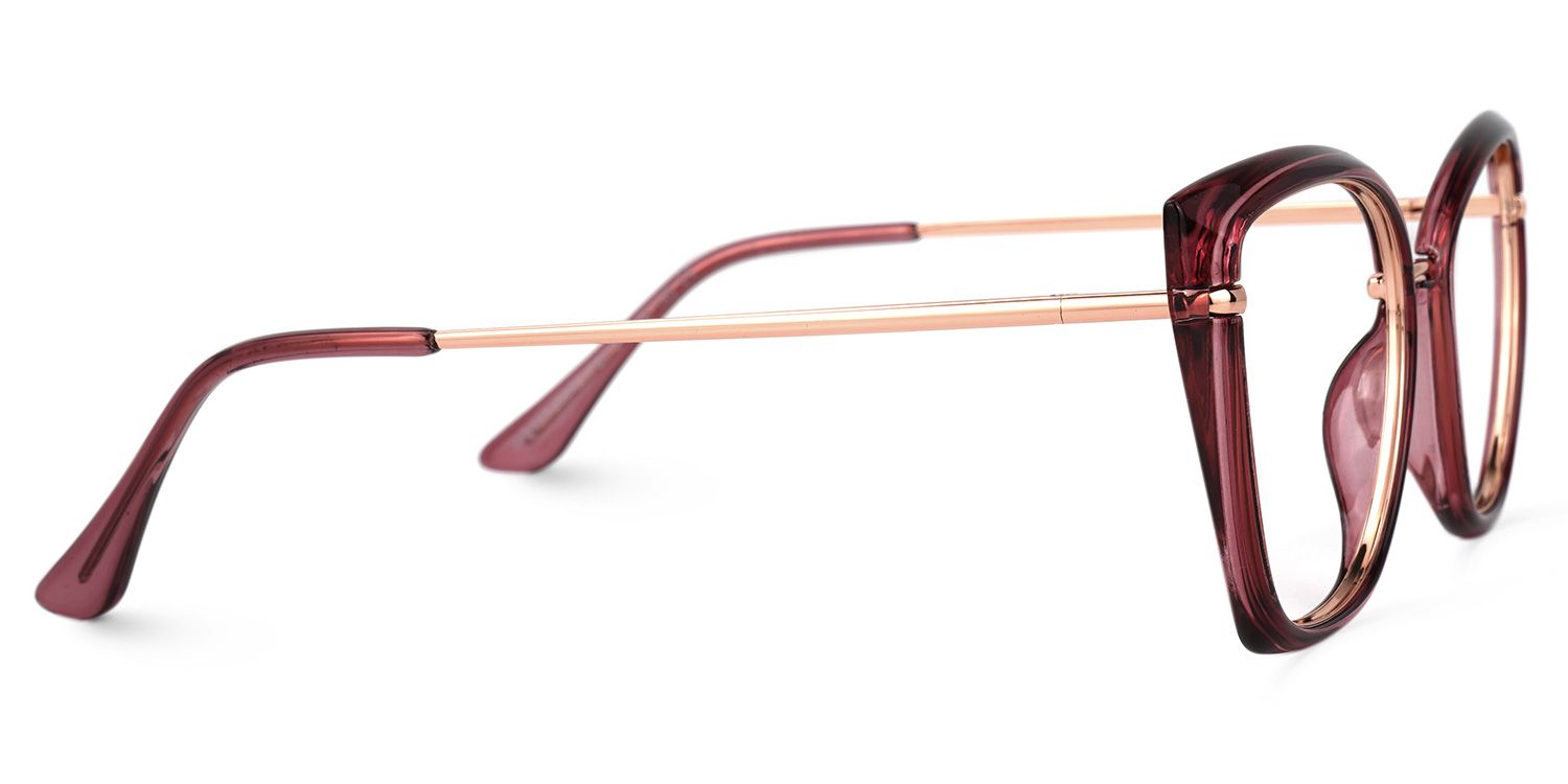 Montalvo Rosa Cateye Brille3