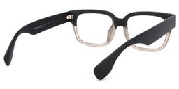 Colin schwarz grau rechteckige Brille4