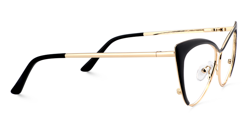 Ellen Schwarz Cat Eye Brillen3