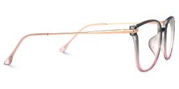 Hartwell Grau-Rosa Cateye Brille3