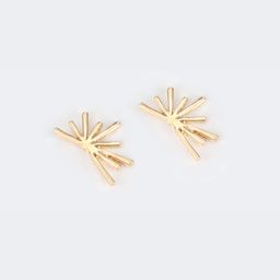Vintage Gold Geometrisch Ohrringe2