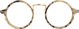 Hadassah Gelbe Runde Brille0