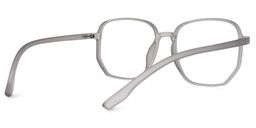 Thaddeus Grau Geometrisch Brille2