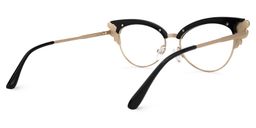 Hearn Schwarz Cateye Brille3