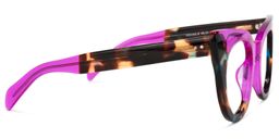 Godwin Lila Schildkröte Cat Eye Brille3