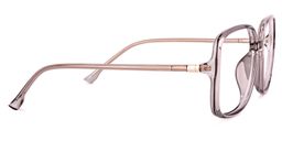 Quinten Lila Klar Quadratisch Brille3