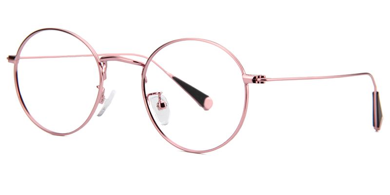 Lilith Rosa Runde Brille2