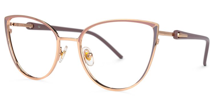Ailsa Gold Cateye Brille