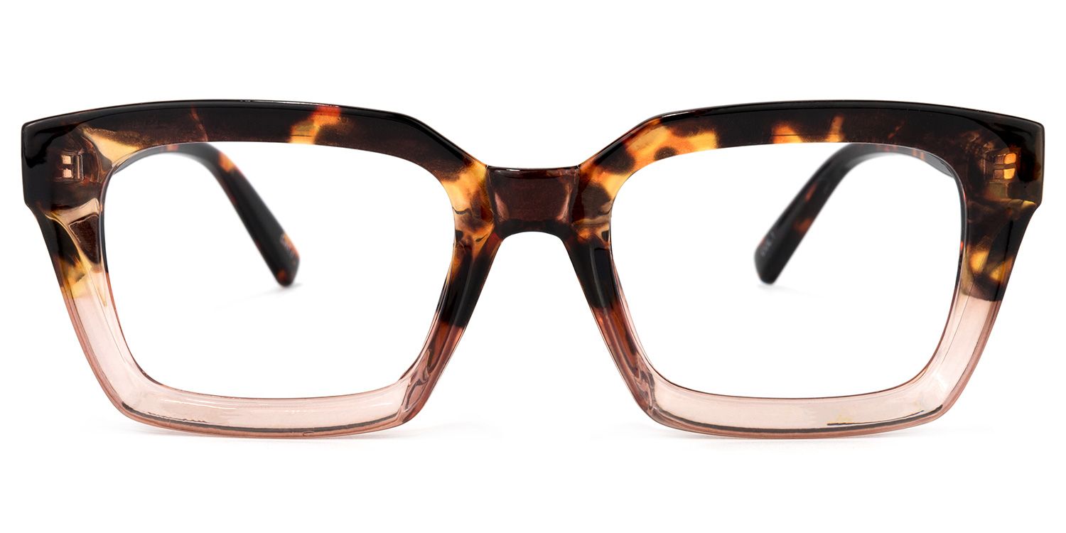 Grover Tortoise Rechteckige Brille0