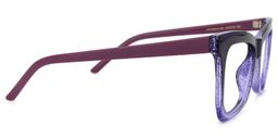 Yaritza Lila Schmetterling-Form Brillen2