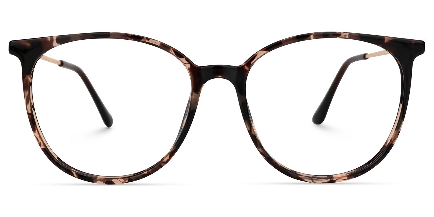 Babbage Schwarz-Tortoise Rund Brille0